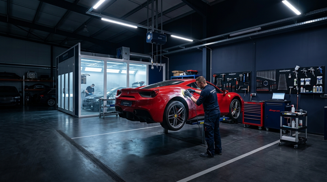 Motorono accident repair workshop Glasgow
