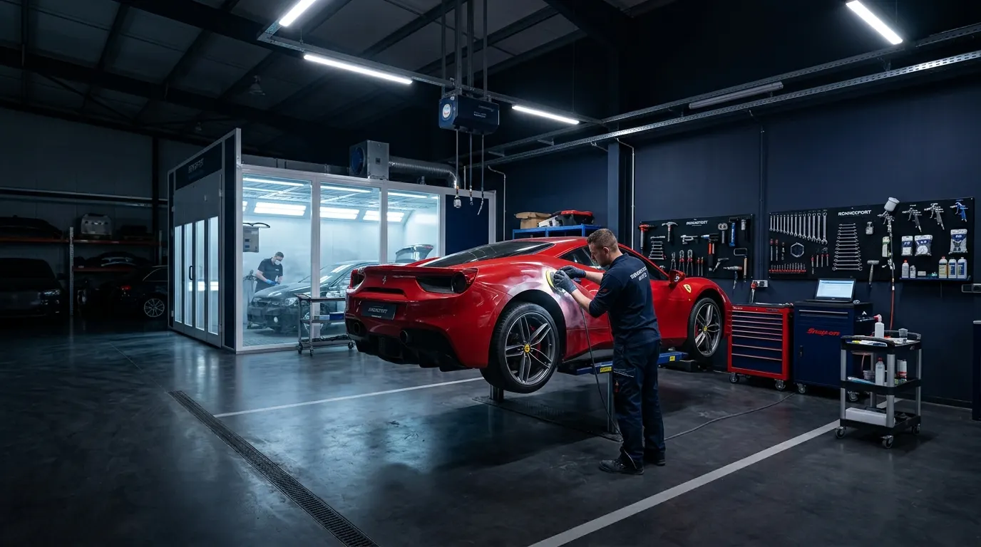 Motorono accident repair workshop Glasgow